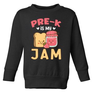 Pre-K is my Jam | Funny Back to Shcool Toddler Sweatshirt