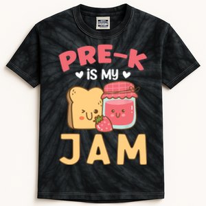 Pre-K is my Jam | Funny Back to Shcool Kids Tie-Dye T-Shirt