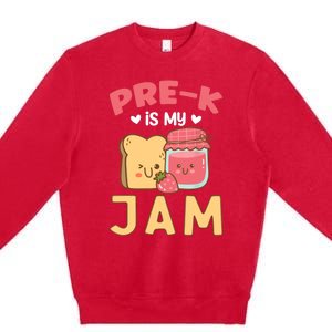 Pre-K is my Jam | Funny Back to Shcool Premium Crewneck Sweatshirt