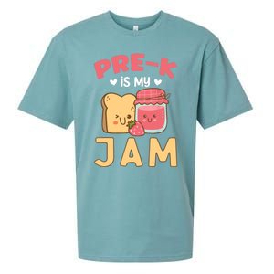 Pre-K is my Jam | Funny Back to Shcool Sueded Cloud Jersey T-Shirt