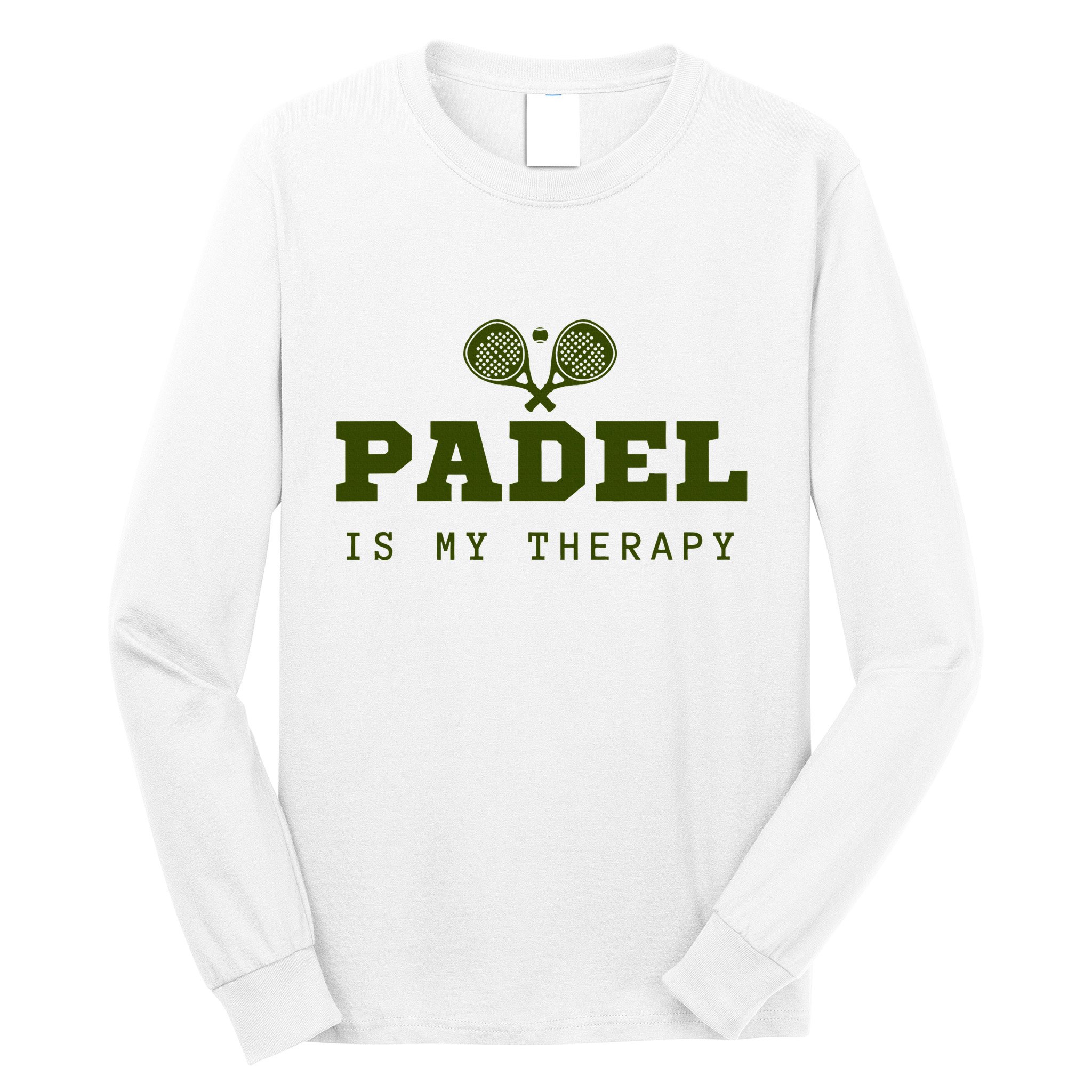 Padel Is My Therapy Long Sleeve Shirt