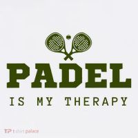 Padel Is My Therapy Tall T-Shirt