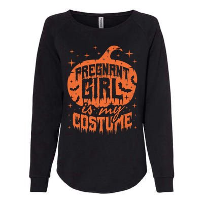 Pregnant Is My Costume Halloween Mom To Be Gift Womens California Wash Sweatshirt