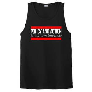 Policy Is My Love Language Activist Equality Justice PosiCharge Competitor Tank