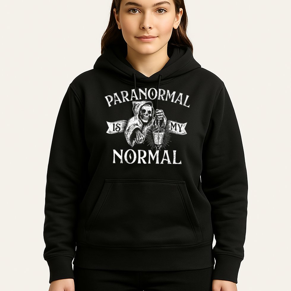 Paranormal Is My Normal Phantom Ghost Hunting Halloween Hoodie