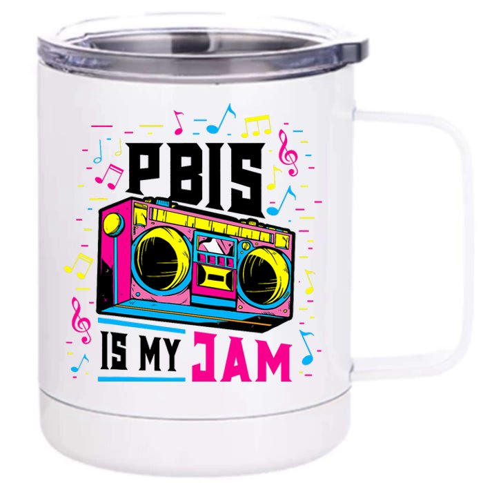 Pbis Is My Jam Positive Behavior Interventions Supports 12 oz Stainless Steel Tumbler Cup