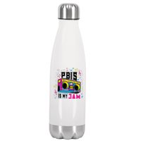 Pbis Is My Jam Positive Behavior Interventions Supports Stainless Steel Insulated Water Bottle