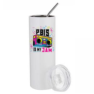 Pbis Is My Jam Positive Behavior Interventions Supports Stainless Steel Tumbler