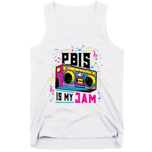 Pbis Is My Jam Positive Behavior Interventions Supports Tank Top