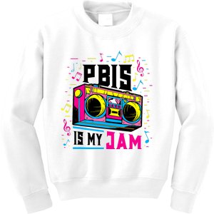 Pbis Is My Jam Positive Behavior Interventions Supports Kids Sweatshirt