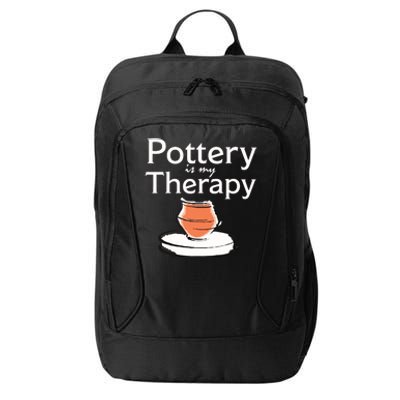 Pottery Is My Therapy City Backpack