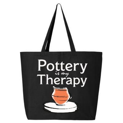 Pottery Is My Therapy 25L Jumbo Tote