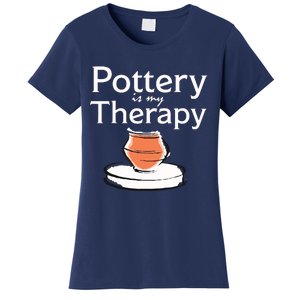 Pottery Is My Therapy Women's T-Shirt