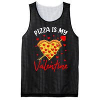 Pizza Is My Valentine Funny Valentines Day Heart Shape 2024 Mesh Reversible Basketball Jersey Tank