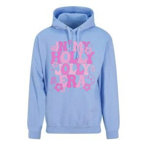 Pink In My Holly Xmas Jolly Era Groovy Retro Christmas Cute Gift Unisex Surf Hoodie