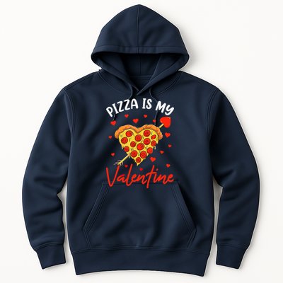 Pizza Is My Valentine Funny Valentines Day Matching Boy Girl Hoodie