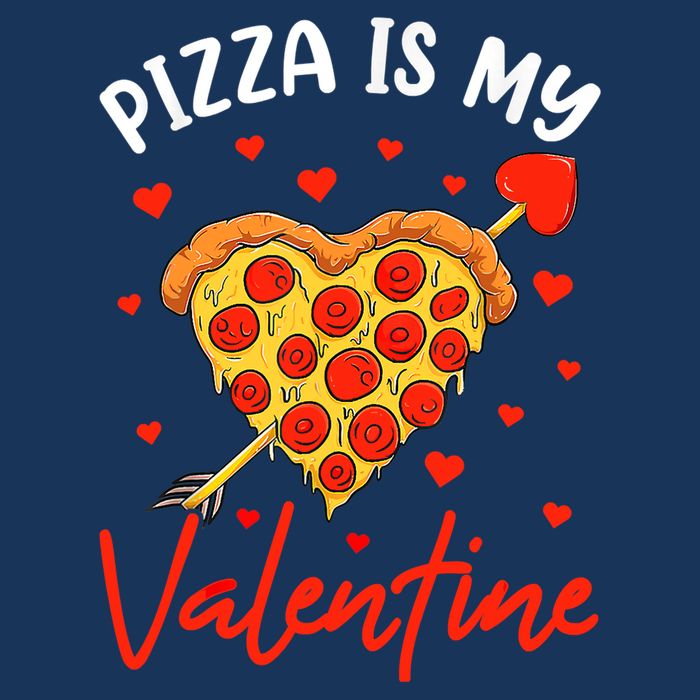 Pizza Is My Valentine Funny Valentines Day Matching Boy Girl 16 in Basic Backpack
