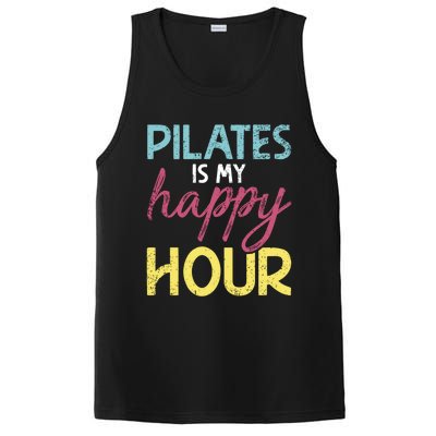 Pilates Is My Happy Hour Workout Gym Gift And Cool Gift PosiCharge Competitor Tank