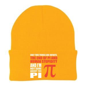 Pi In Math 3 14 Number Symbol For Math Teacher Cute Gift Knit Cap Winter Beanie