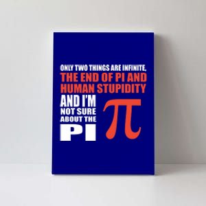 Pi In Math 3 14 Number Symbol For Math Teacher Cute Gift Canvas