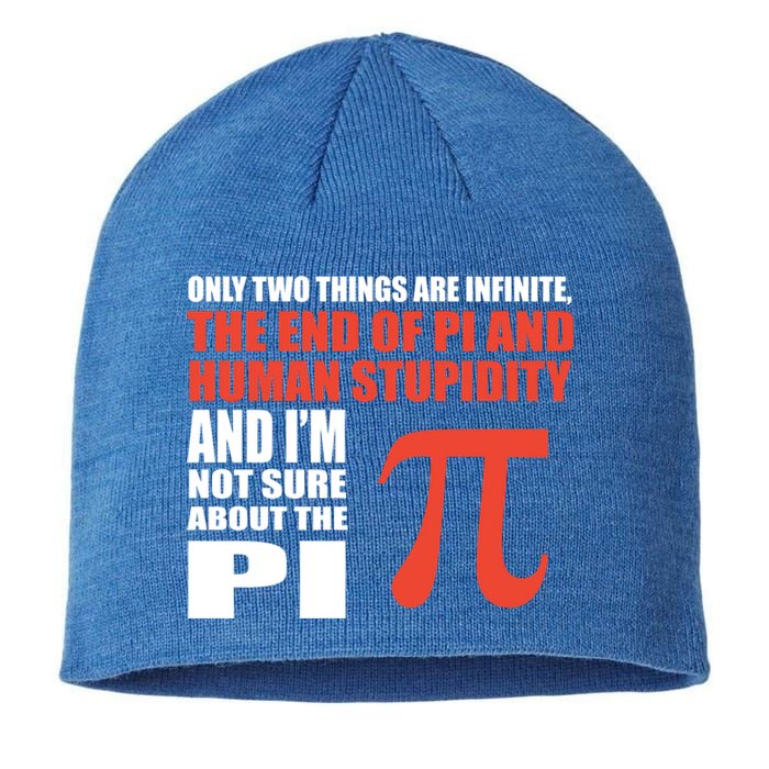 Pi In Math 3 14 Number Symbol For Math Teacher Cute Gift Sustainable Beanie