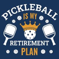Pickleball Is My Retirement Plan 16 in Basic Backpack