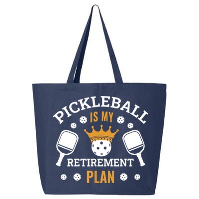 Pickleball Is My Retirement Plan 25L Jumbo Tote