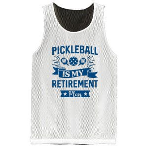 Pickleball Is My Retirement Plan Gift For Pickleball Fan Sport Mesh Reversible Basketball Jersey Tank