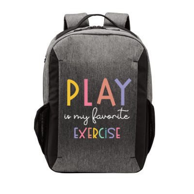 Play Is My Favorite Exercise Cute Pediatric Physical Therapy Vector Backpack