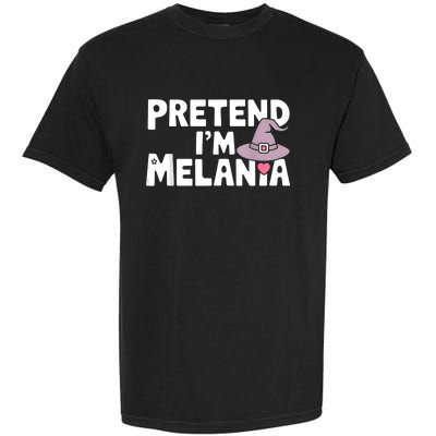 Pretend IM Melania Easy Halloween Costume Trump 2024 Garment-Dyed Heavyweight T-Shirt