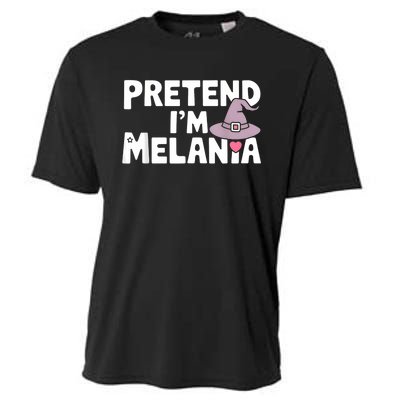 Pretend IM Melania Easy Halloween Costume Trump 2024 Cooling Performance Crew T-Shirt