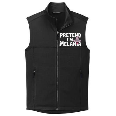 Pretend IM Melania Easy Halloween Costume Trump 2024 Collective Smooth Fleece Vest