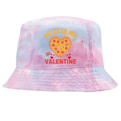 Pizza Is My Valentine Funny ValentineS Day Boy Girl Tie-Dyed Bucket Hat