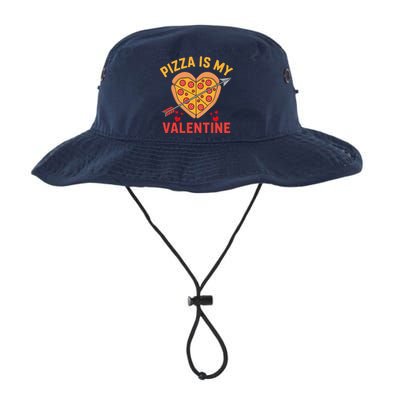 Pizza Is My Valentine Funny ValentineS Day Boy Girl Legacy Cool Fit Booney Bucket Hat