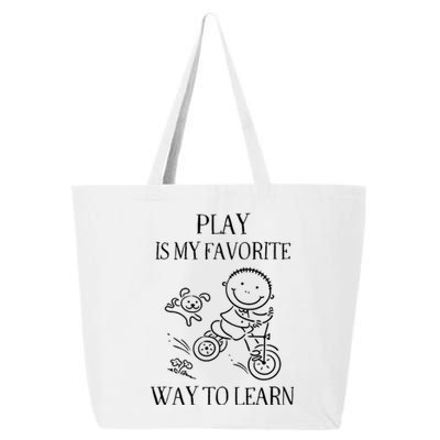 Play Is My Favorite Way To Learn 25L Jumbo Tote