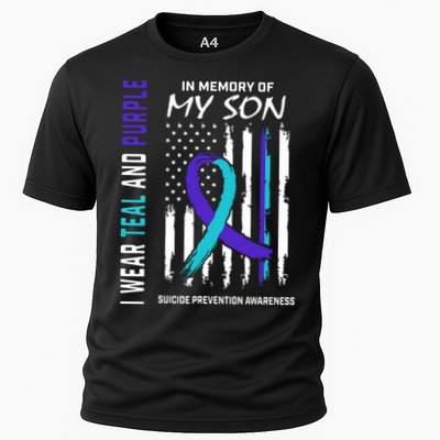 Parents In Memory Of Son Suicide Awareness Prevention Flag Performance Shirt