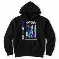 Parents In Memory Of Son Suicide Awareness Prevention Flag Hoodie