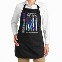 Parents In Memory Of Son Suicide Awareness Prevention Flag Apron