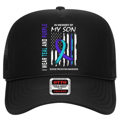 Parents In Memory Of Son Suicide Awareness Prevention Flag Hat