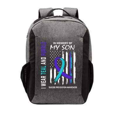 Parents In Memory Of Son Suicide Awareness Prevention Flag Vector Backpack