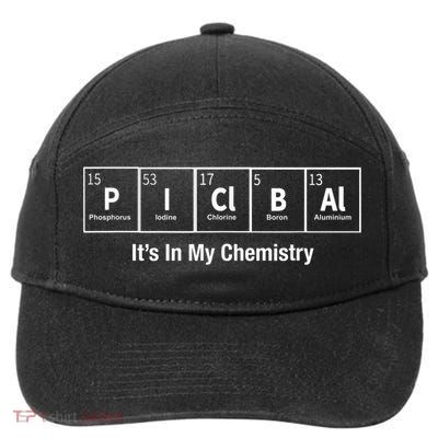 Pickleball In My Chemistry Funny 7-Panel Snapback Hat