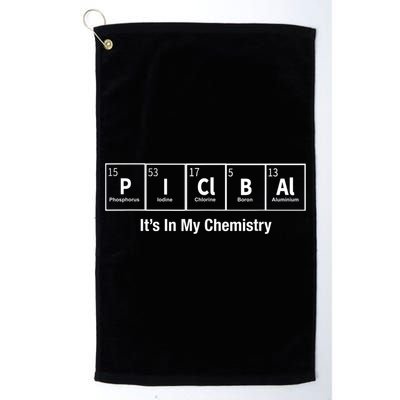 Pickleball In My Chemistry Funny Golf Towel