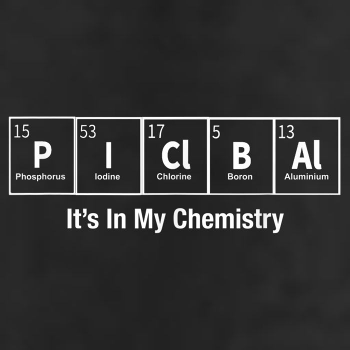 Pickleball In My Chemistry Funny Golf Towel