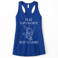 Play Is My Favorite Way To Learn Child Life Specialist Occupational Therapist Womens Tank Top