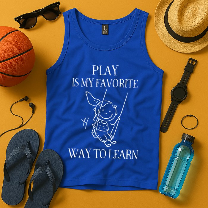 Play Is My Favorite Way To Learn Child Life Specialist Occupational Therapist Tank Top