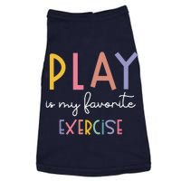 Play Is My Favorite Exercise Cute Pediatric Physical Therapy Doggie Tank