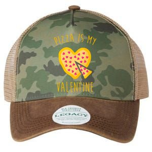 Pizza Is My Valentine Cute Heart Legacy Tie Dye Trucker Hat