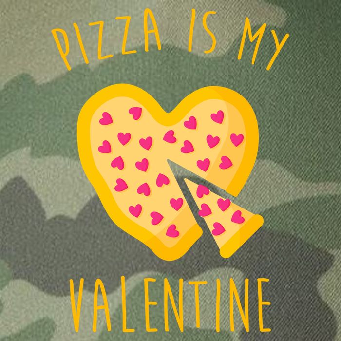 Pizza Is My Valentine Cute Heart Legacy Tie Dye Trucker Hat