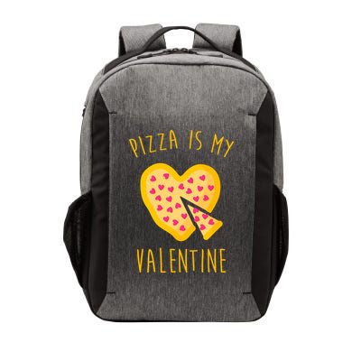 Pizza Is My Valentine Cute Heart Vector Backpack