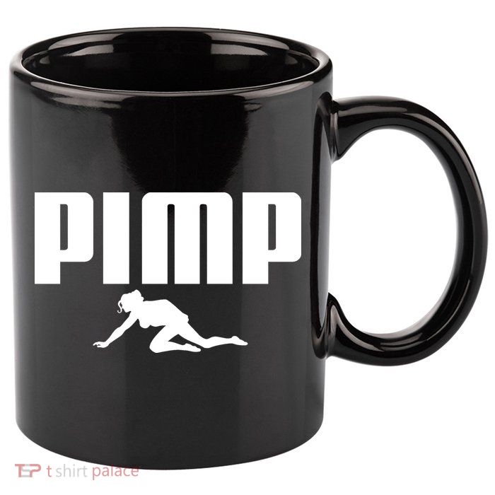 Pimp Logo 11oz C Handle Ceramic Mug